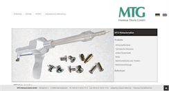 Desktop Screenshot of mtg-nietautomation.de